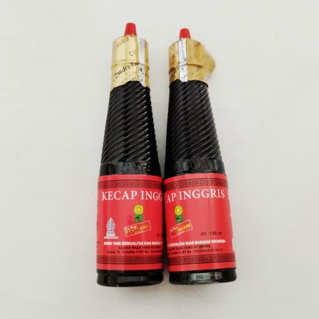 Kecap Inggris Cap Bunga Matahari Kemasan 135ml Bumbu Kecap Inggris Halal