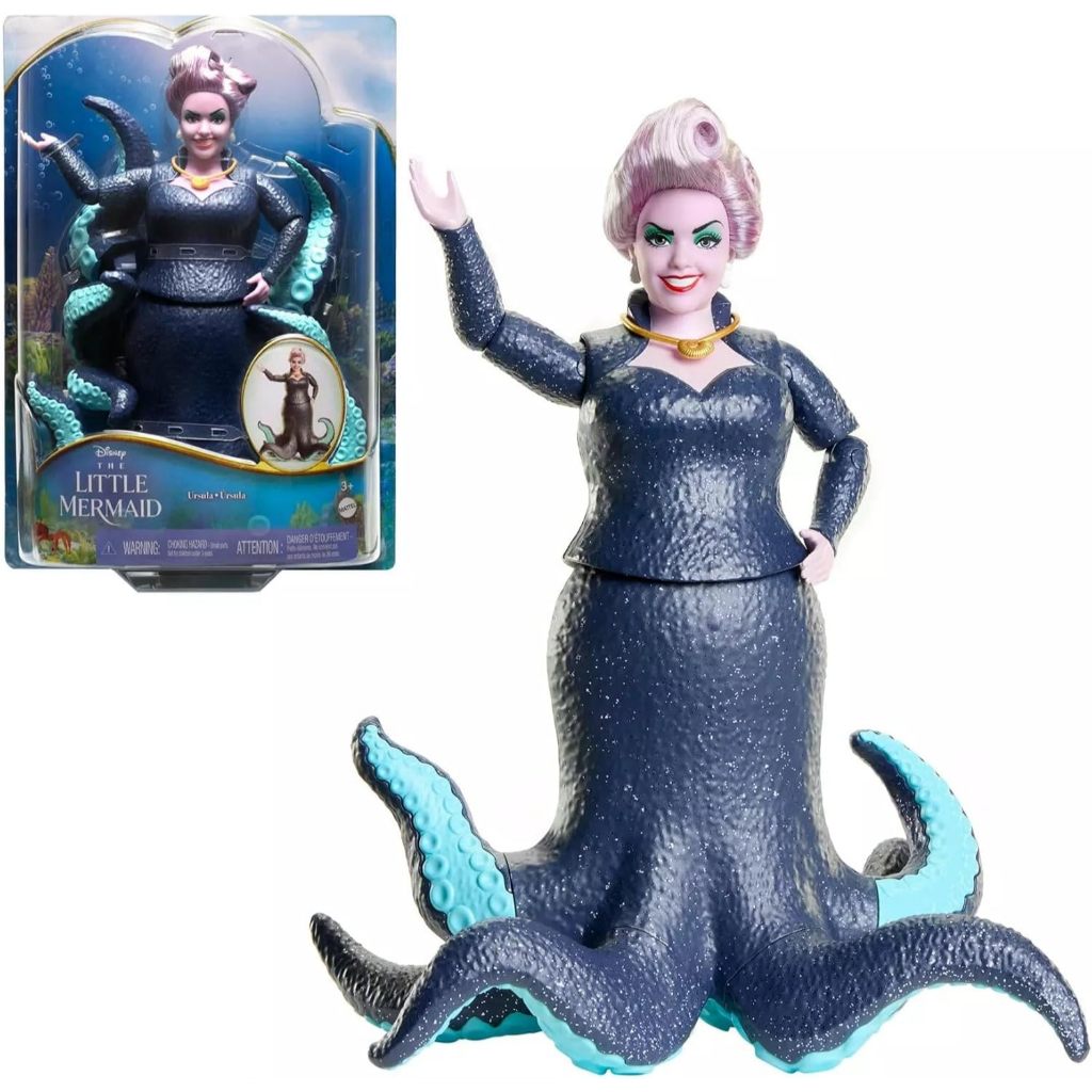 SPECIAL Mattel Disney The Little Mermaid Ursula Fashion Doll & Accessory Inspired by the Movie,