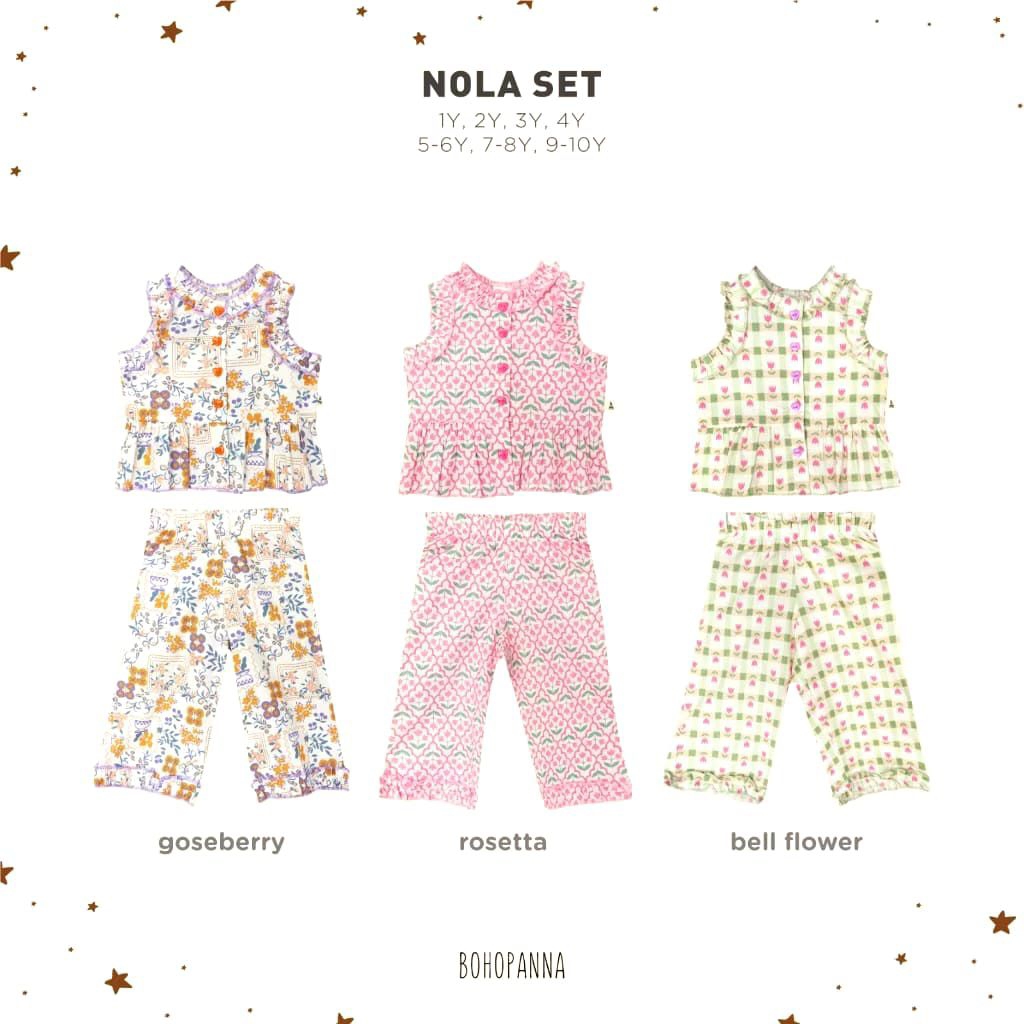 bohopanna nola set - setelan cewek