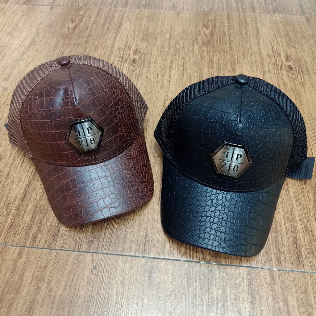 topi Trucker Philipp plein topi baseball jaring unisex