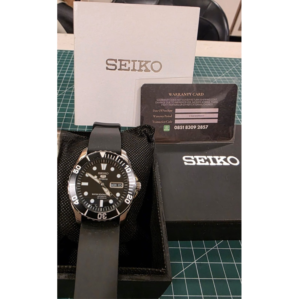 Jam tangan SEIKO 5 sport Pria Original Preloved
