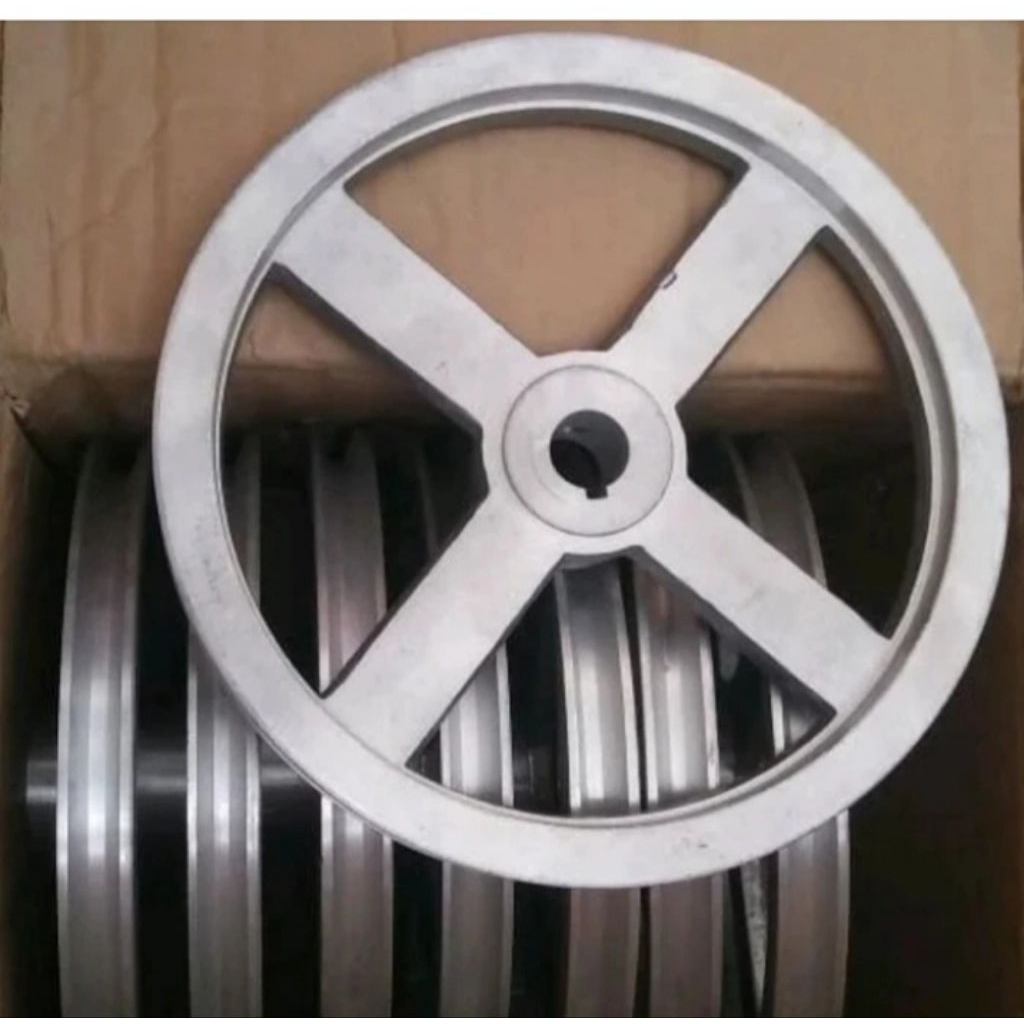 Pulley A1 9" inch as 19 mm puli aluminium