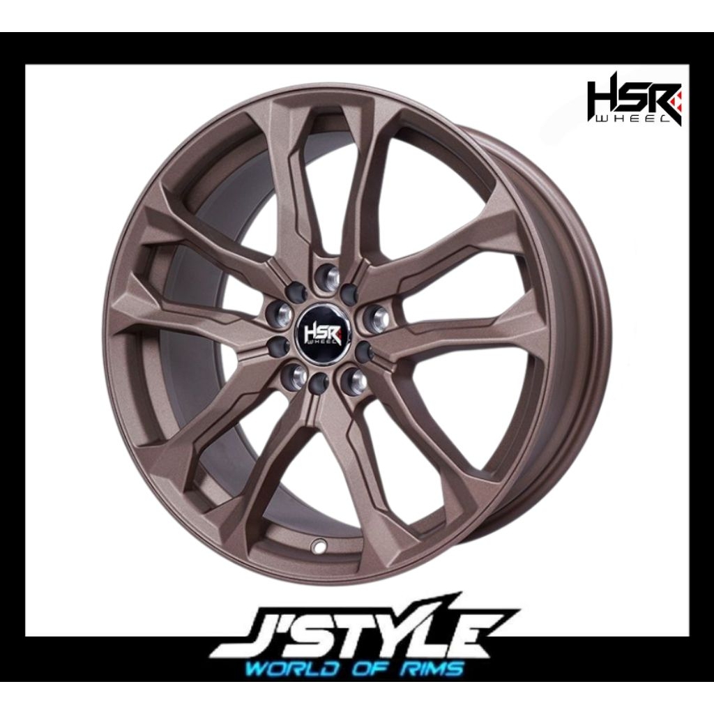 VELG RACING MOBIL SIENTA, NEW XENIA, WR-V, RUSH, DLL HSR WANGON RING 18 BRONZE