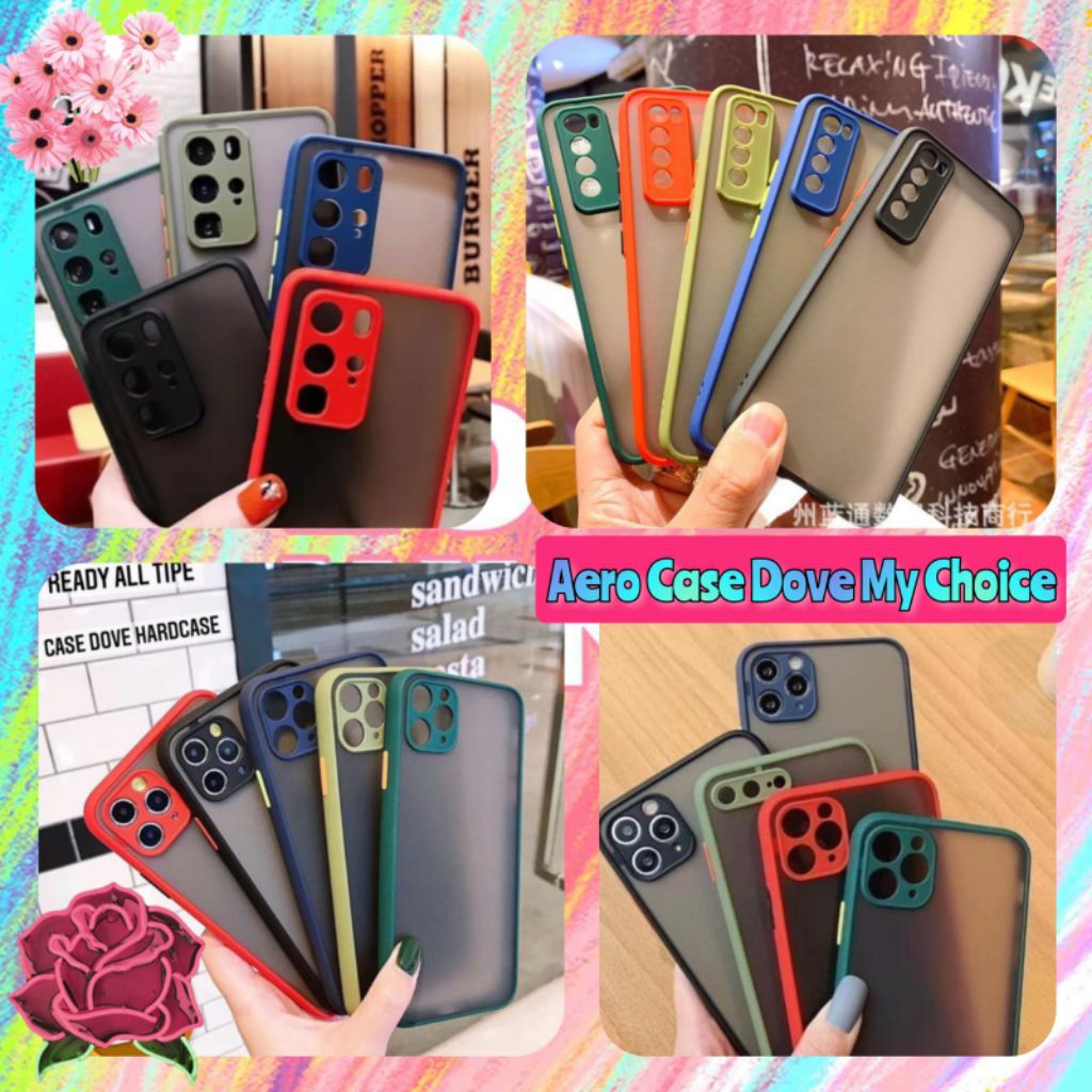 Case Dove Matte Realme C15 Softcase Matte Dilengkapi Pelindung Kamera