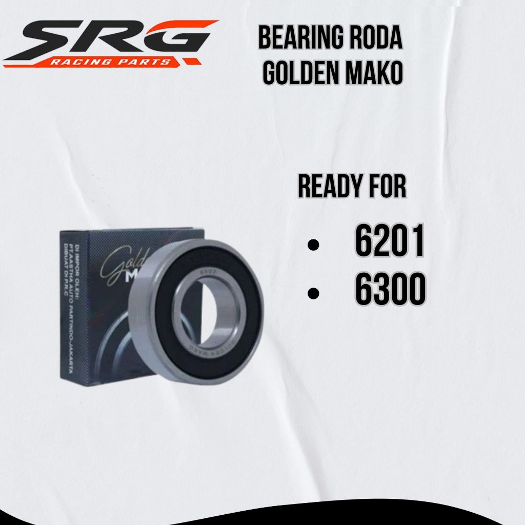 BEARING MOTOR RODA DEPAN GOLDEN MAKO