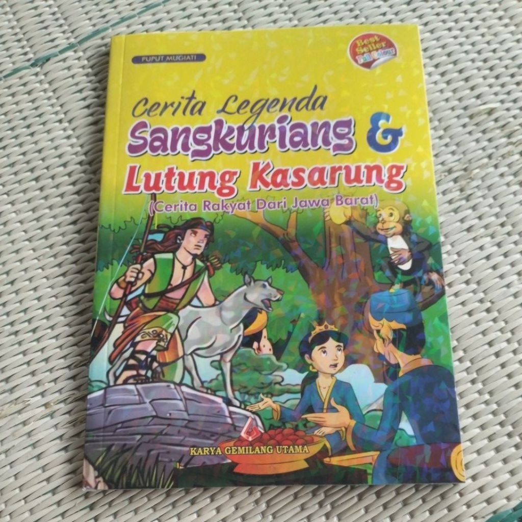 Cerita rakyat Sangkuriang dan lutung kasarung (full colour)