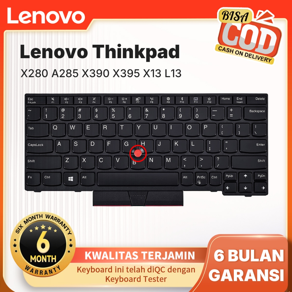 Keyboard Laptop Lnvo Thinkpad X280, X390, X395, A285,  X13,L13 Gen 1, L13 Yoga Gen 1,X13 Gen 1