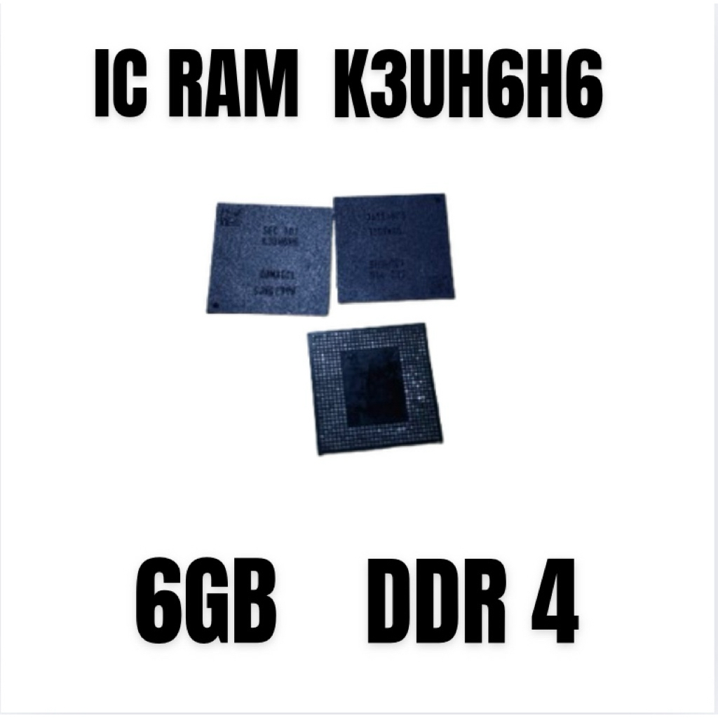 IC RAM 6GB k3UH6H6 TESTED