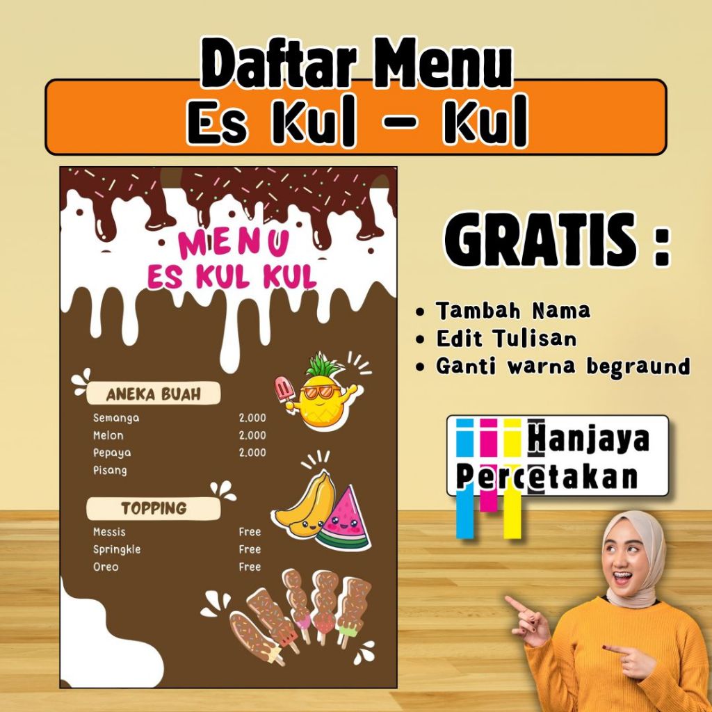 TERLARIS - DAFTAR MENU ES KUL KUL