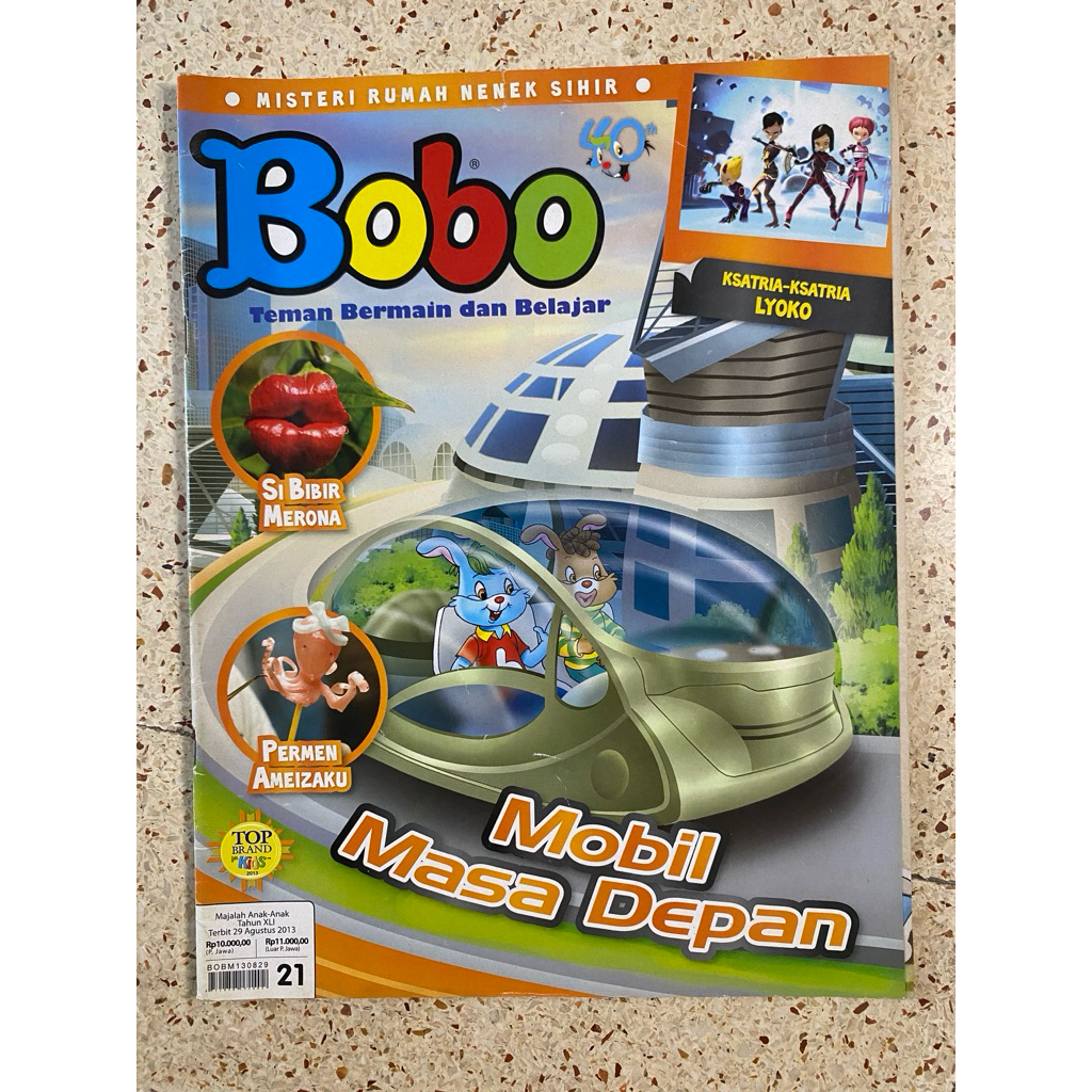 MAJALAH ANAK-ANAK BOBO