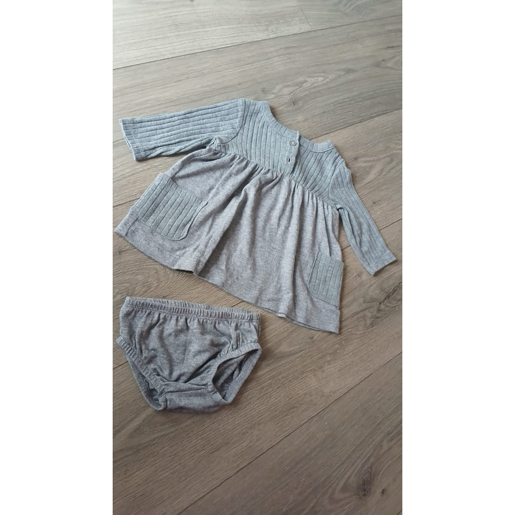 Baju Bayi Perempuan 0-3 Bulan Carter’s Original | Dress Setelan Newborn Preloved Branded Murah