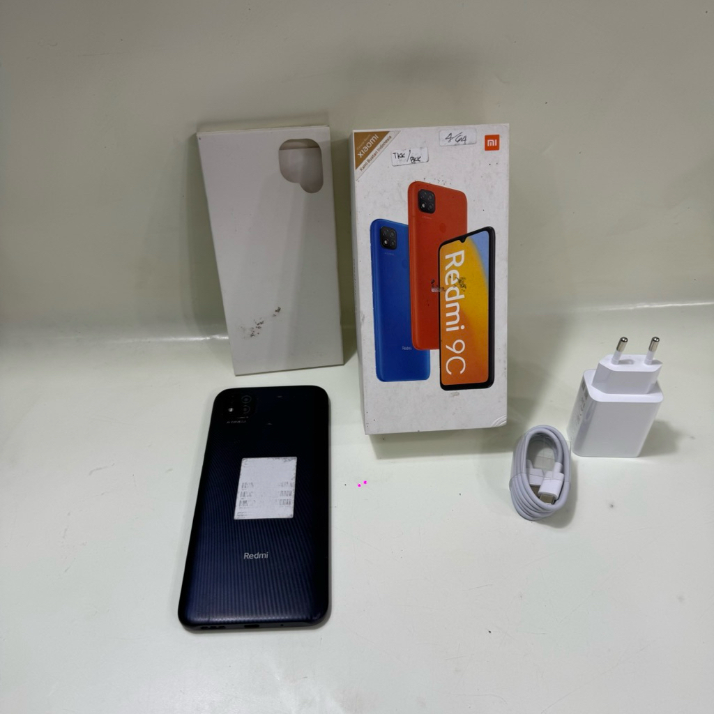 Redmi 9c 4/64gb Fullset Second Garansi Resmi