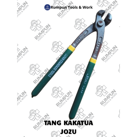 Jozu Tang Kakatua Gegep Baja Krom-Vanadium