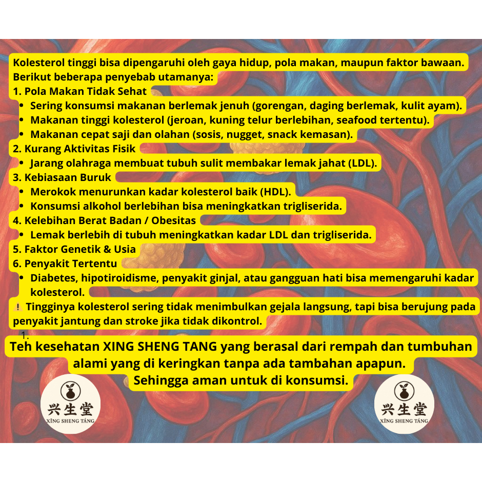 Teh Kesehatan Rempah Herbal Menstabilkan HDL dan LDL