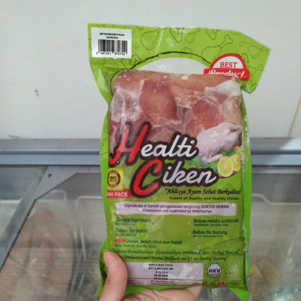 

Paha ayam filet skinles kemasan 500grm