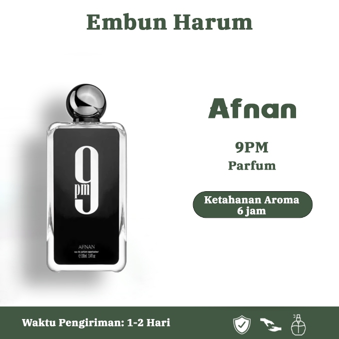 Afnan 9am Parfum/ Afnan 9 PM Unisex Eau De Parfum 100ml/ 9am Afnan/ Afnan Parfum/ Afnan Turathi Blue