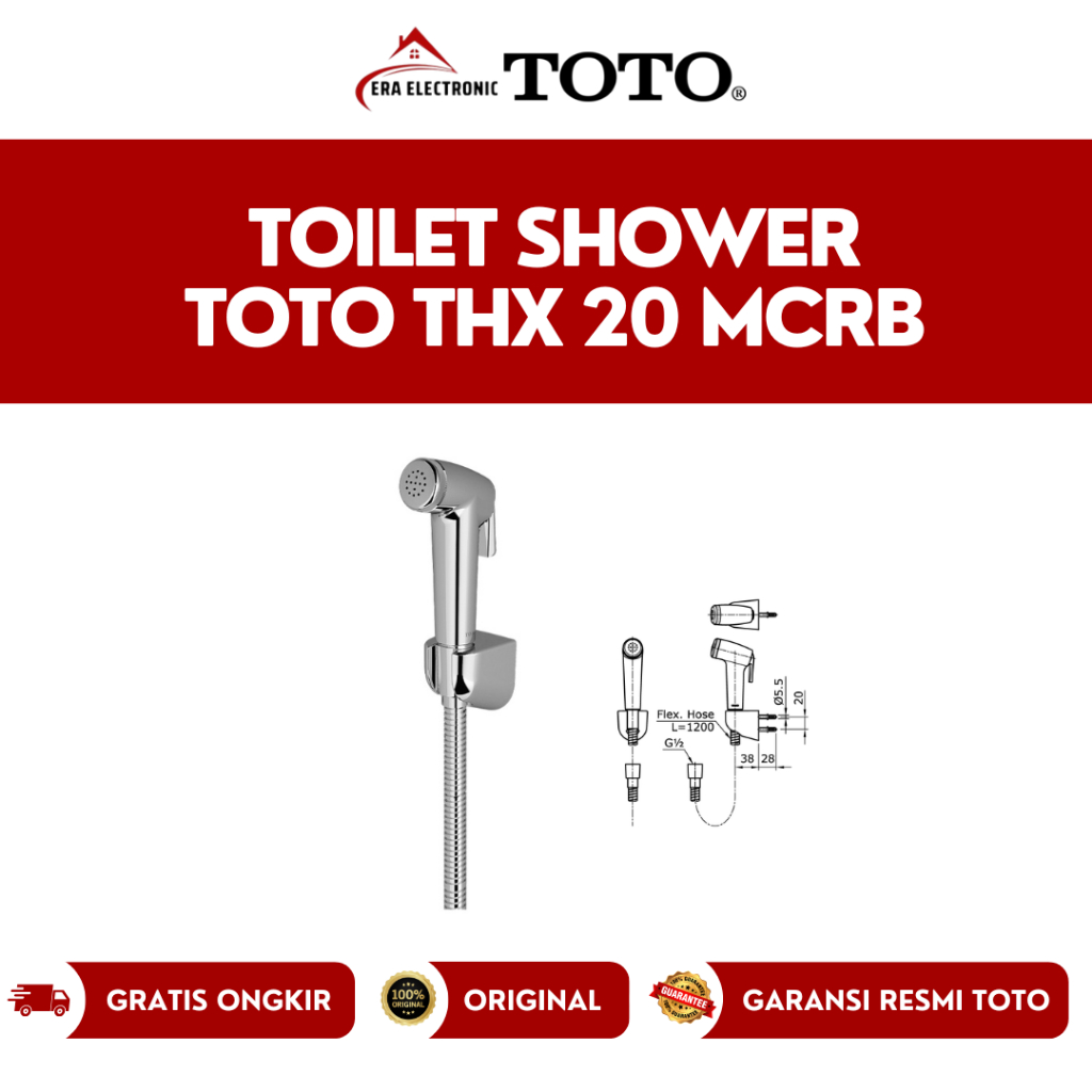 THX20MCRB Shower Spray Jet Washer TOTO