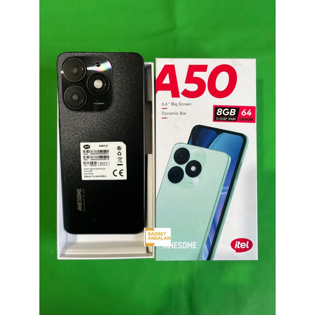 Itel A50 3/64 - 4/64gb second fullset