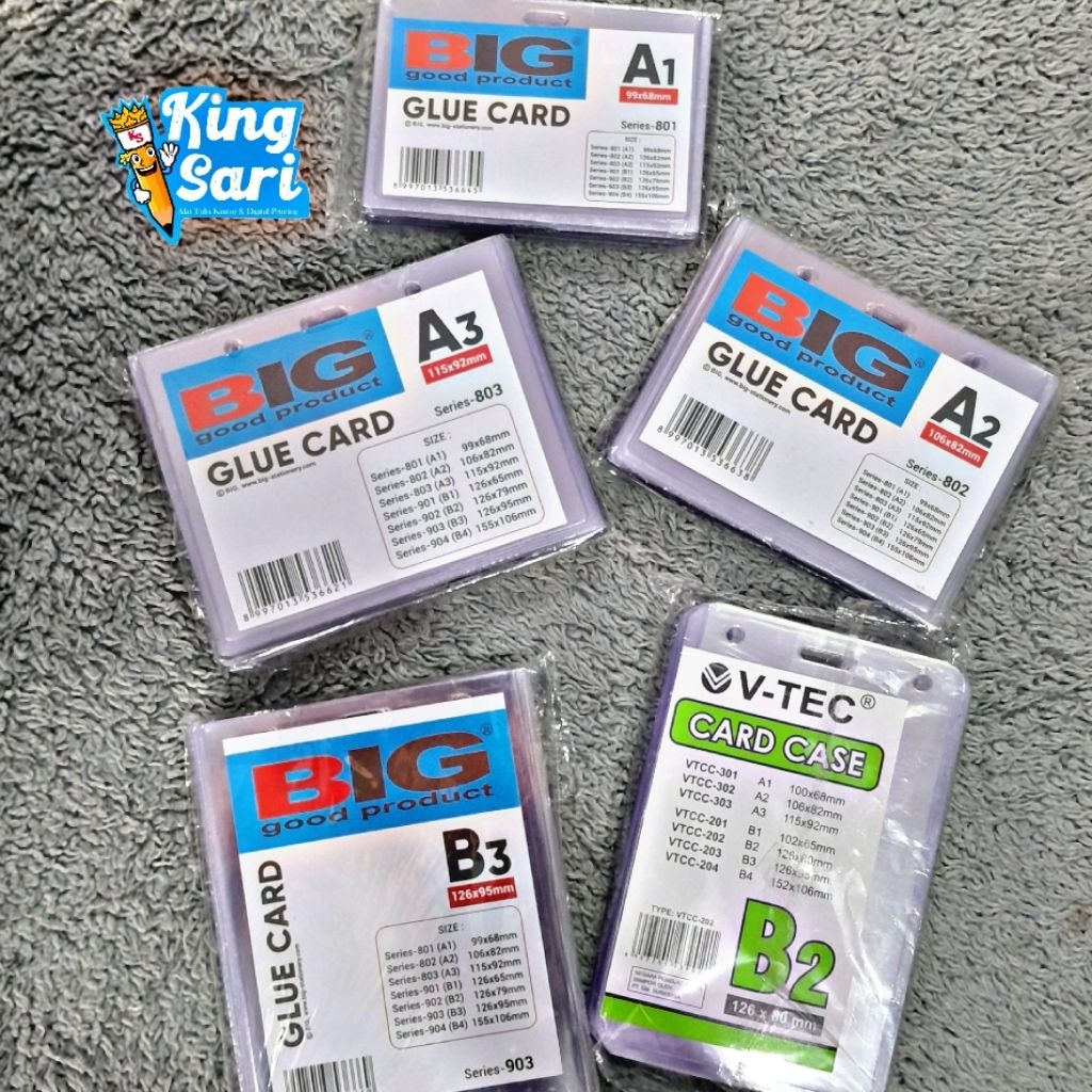 GLUE CARD/CARD CASE/ID CARD/CARD CASE MIKA/ID CARD MIKA/CARD CASE A1/CARD CASE A2/CARD CASE A3/CARD 