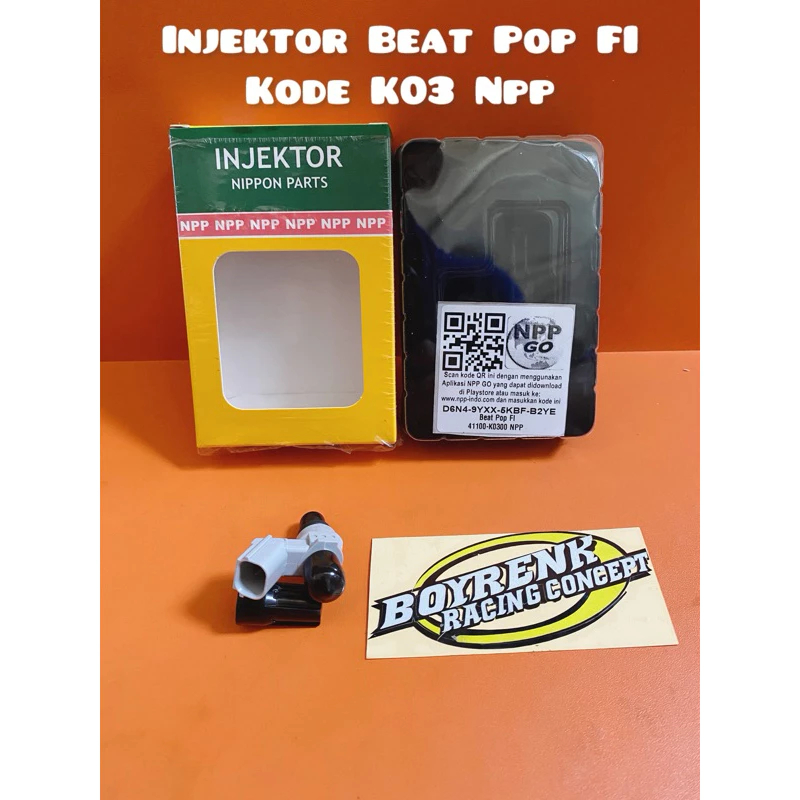 INJECTOR INJEKTOR  BLADE FI ,BEAT STREET ,BEAT POP REVO110 FI BEAT ESP 2014 ,BEAT ESP 2016 ,SCOOPY E
