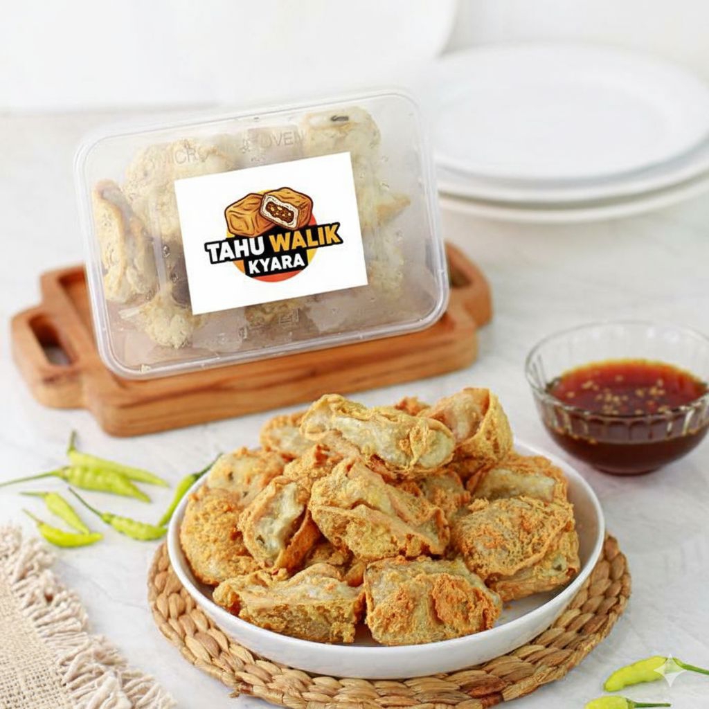 TAHU WALIK / TAHU WALIK AYAM / TAHU WALIK ADONAN AYAM / TAHU WALIK FROZEEN ISI 5 PCS