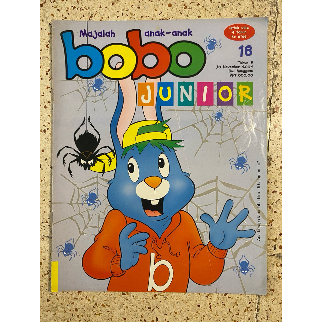 KOMIK MAJALAH ANAK-ANAK BOBO JUNIOR