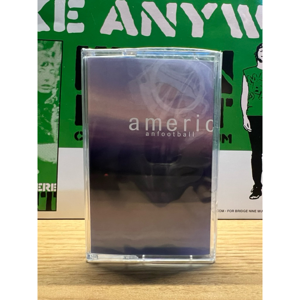 Kaset Pita Cassette American Football LP 3 Official Import Polyvinyl Segel