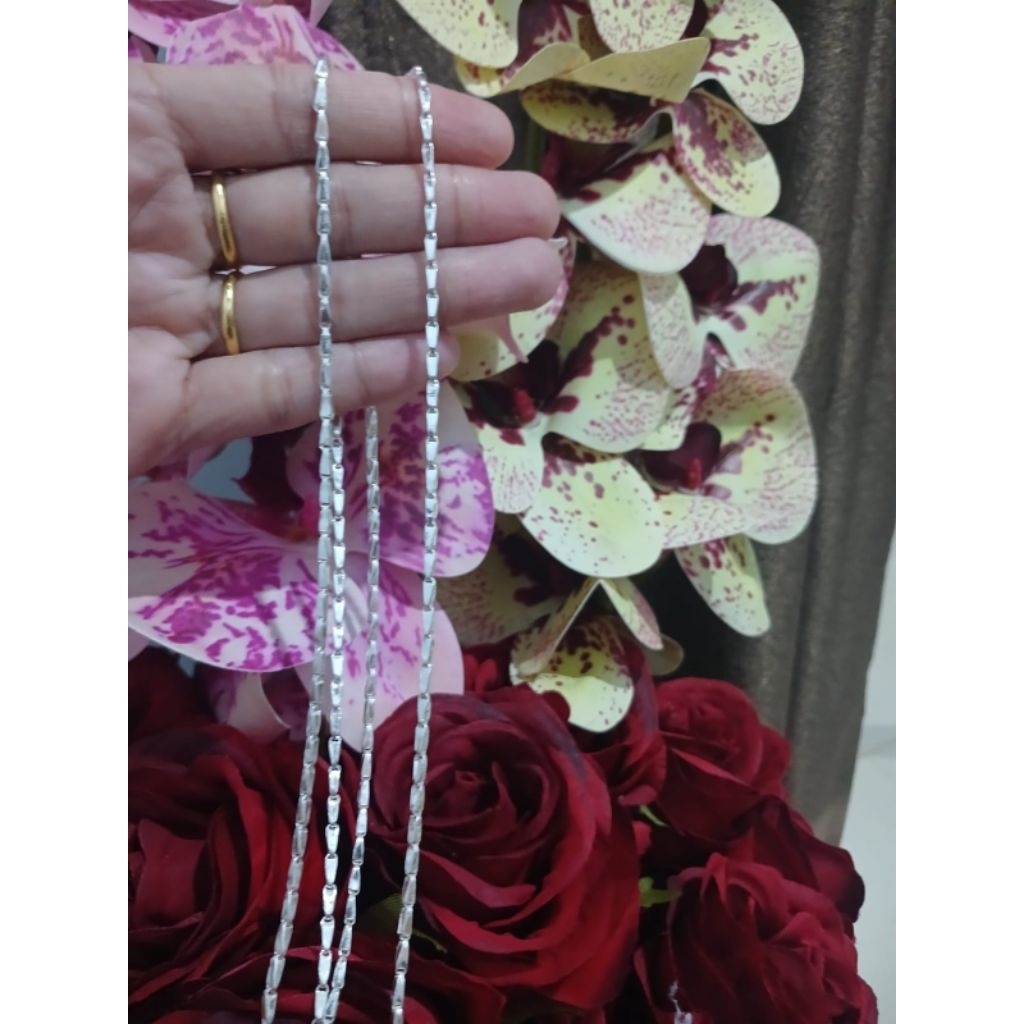 Kalung Padi perak asli