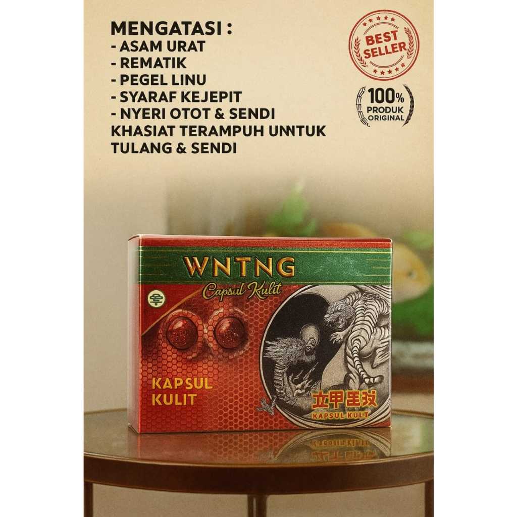 PROMO & COD-wangtong-kapsul-minuman-herbal-asam-urat-pegel-linu-rhematik-ORIGINAL