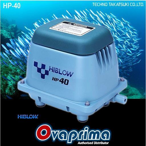 Techno Takatsuki HP40 Hiblow Air Pump Blower Aquarium/Kolam/Limbah HP40