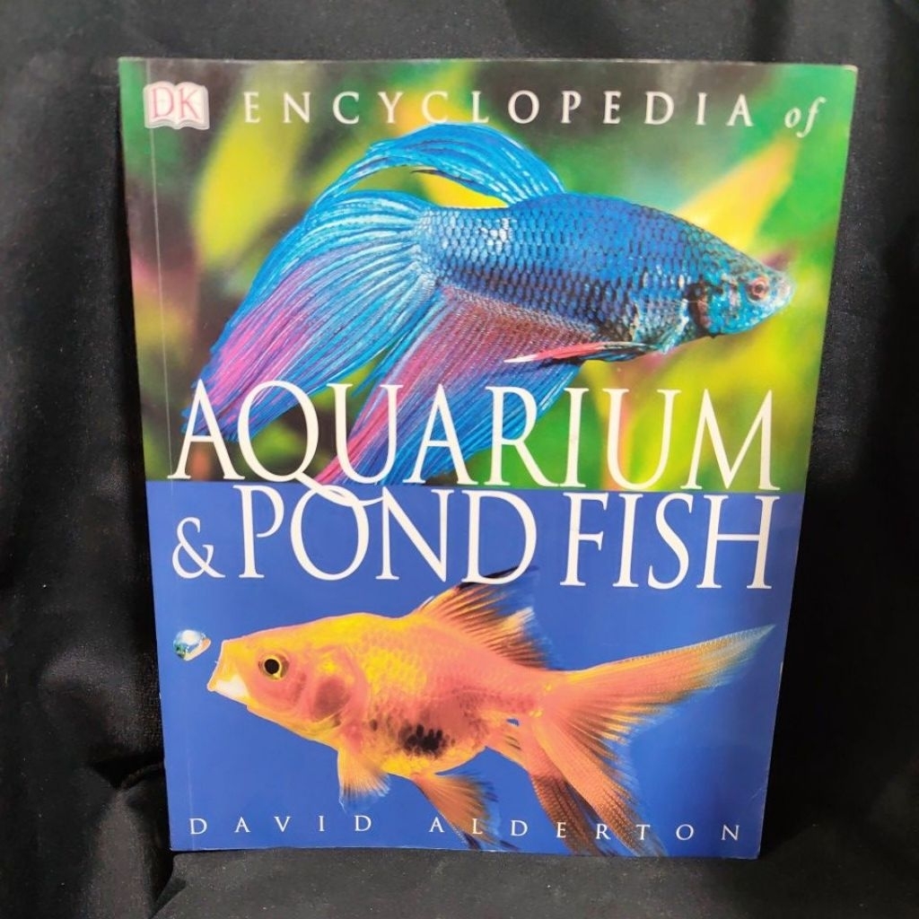 Buku Original ENSIKLOPEDIA OF AQUARIUM & POND FISH - DAVID ALDERTON