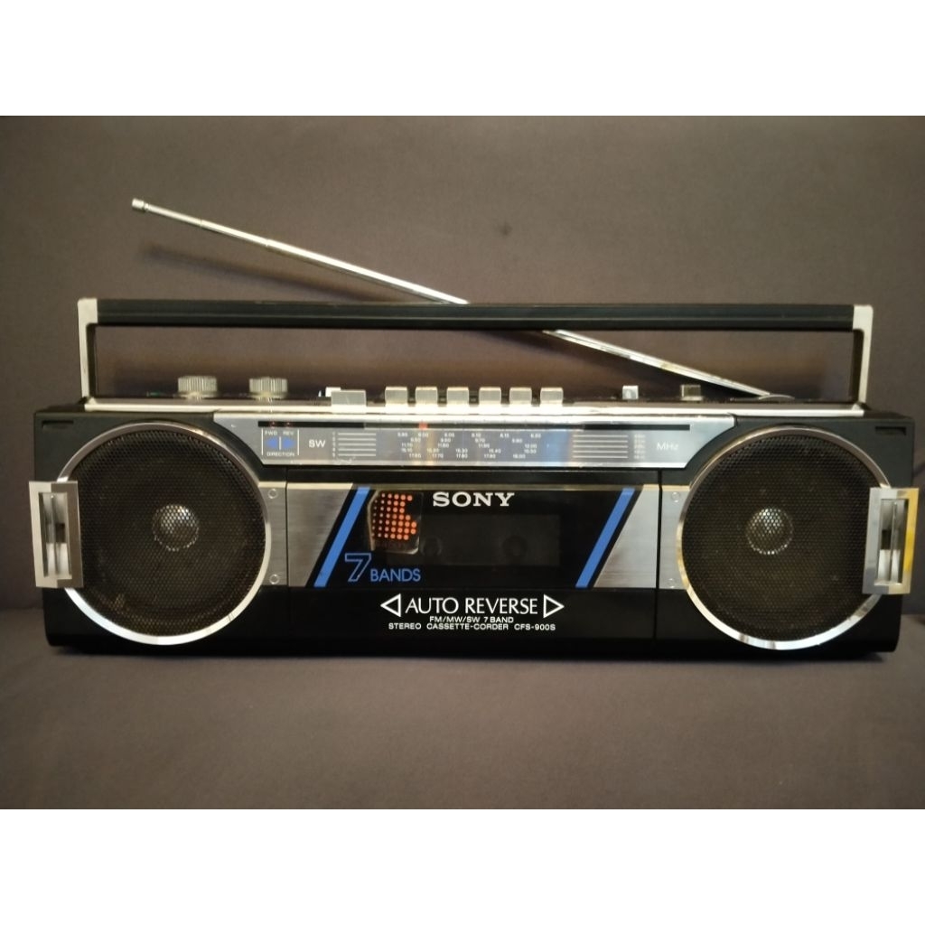 Boombox Sony CFS-900S modif bluetooth