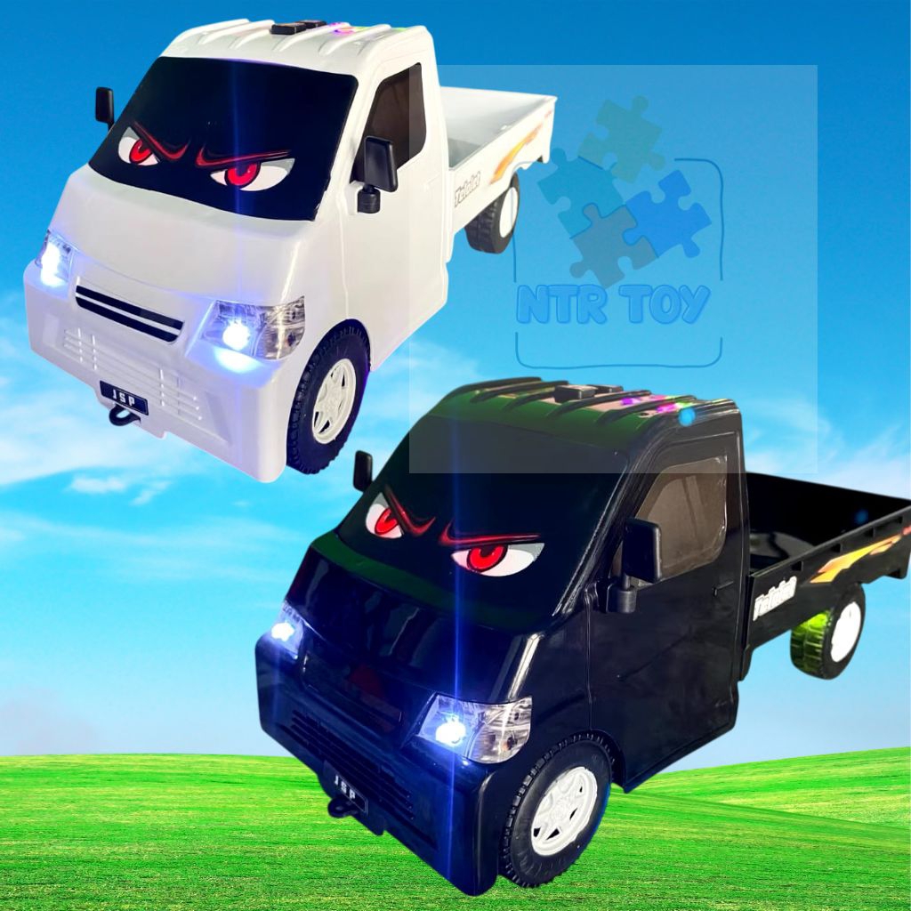 MAINAN MOBIL GRANDMAX MUSIK PICK UP DAN  L300/MAINAN MOBIL TELOLET BASURI/MAINAN PICK UP MOBIL MOBIL