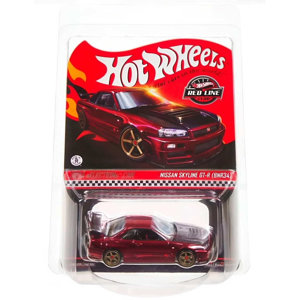 Hotwheels RLC R34 Red