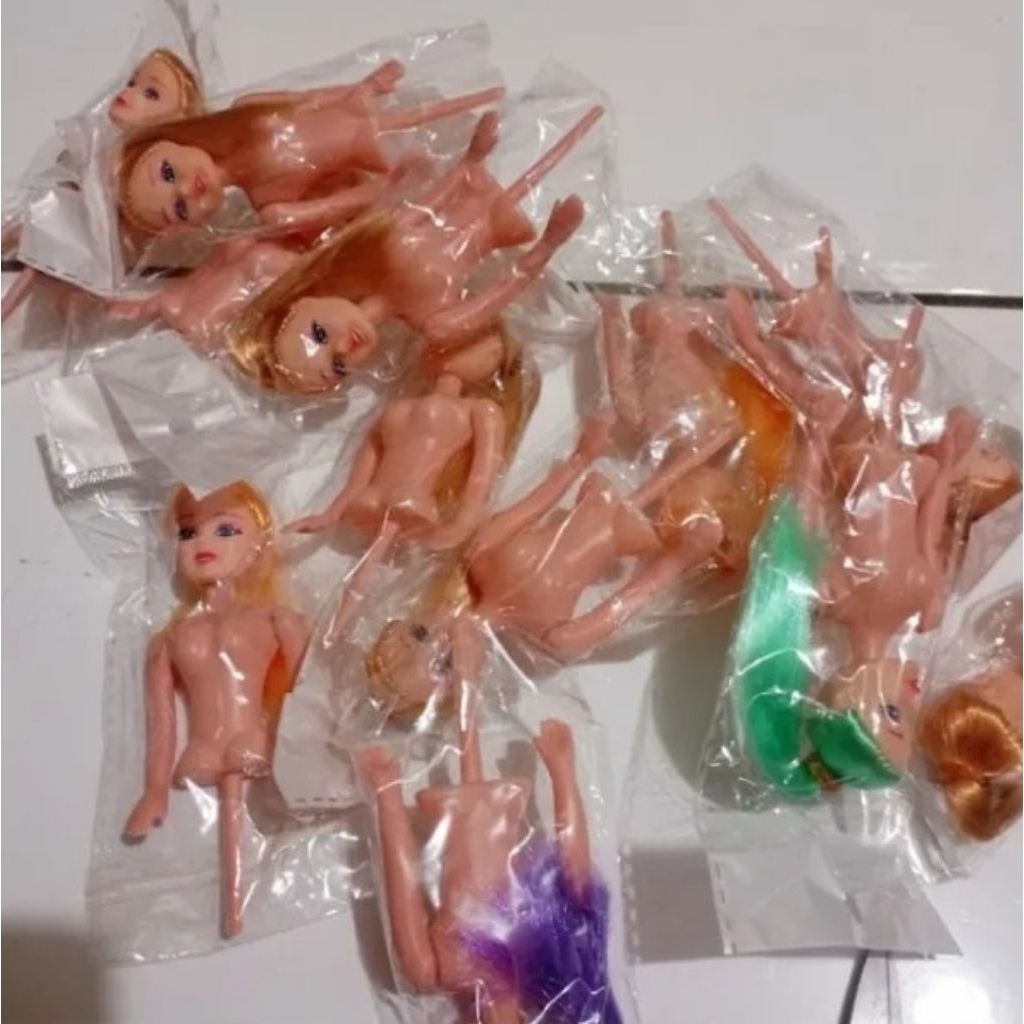 

Toper Boneka barbie Hiasan Kue Ulang Tahnun Tusuk Decorasi Cake