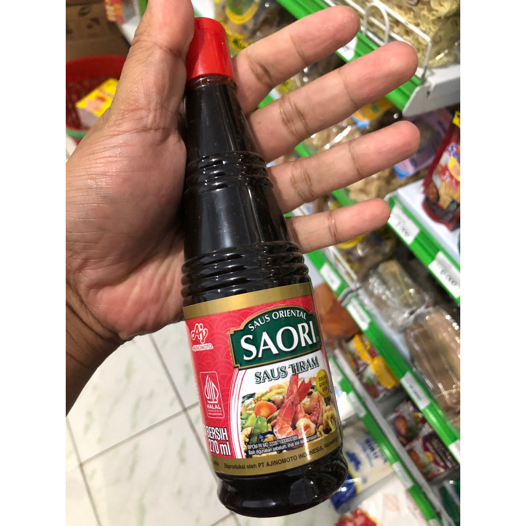 

saori tiram 270ml (botol)