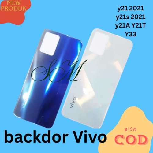 Backdor Backcover Vivo Y21 Y21s 2021 y33Tutup Belakang Casing Belakang