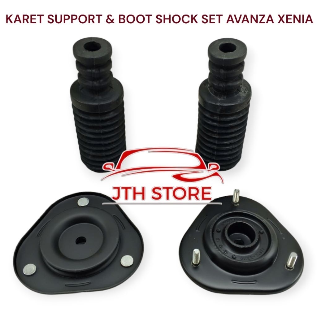 PAKET SUPPORT SHOCK AVANZA - SUPPORT SHOCK + BOOT SHOCK DEPAN AVANZA XENIA 2004-2011