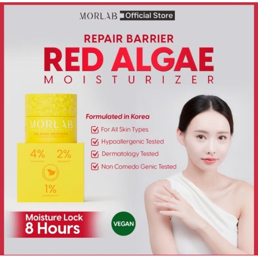 MORLAB RED ALGAE MOISTURIZER - REPAIR BERRIER