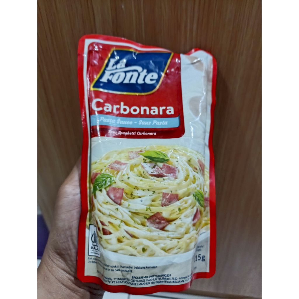 

La Fonte Carbonara Pasta Sauce 315gr