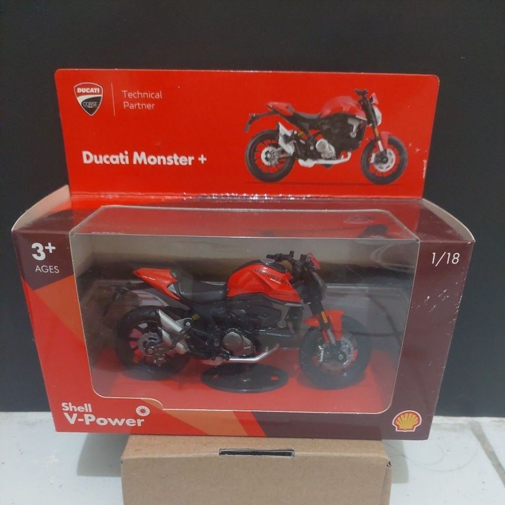 Diecast Ducati Monster +( Limited Edition )