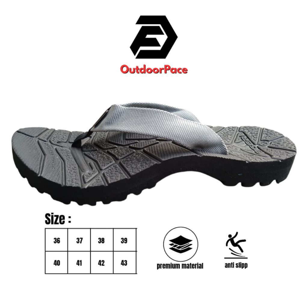 Sandal Jepit Gunung Eiger94 mustang Pria Wanita