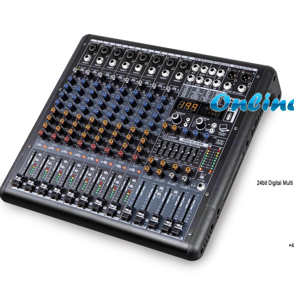 mixer ashley onyx8 onyx 8 ORIGINAL 8channel ASHLEY