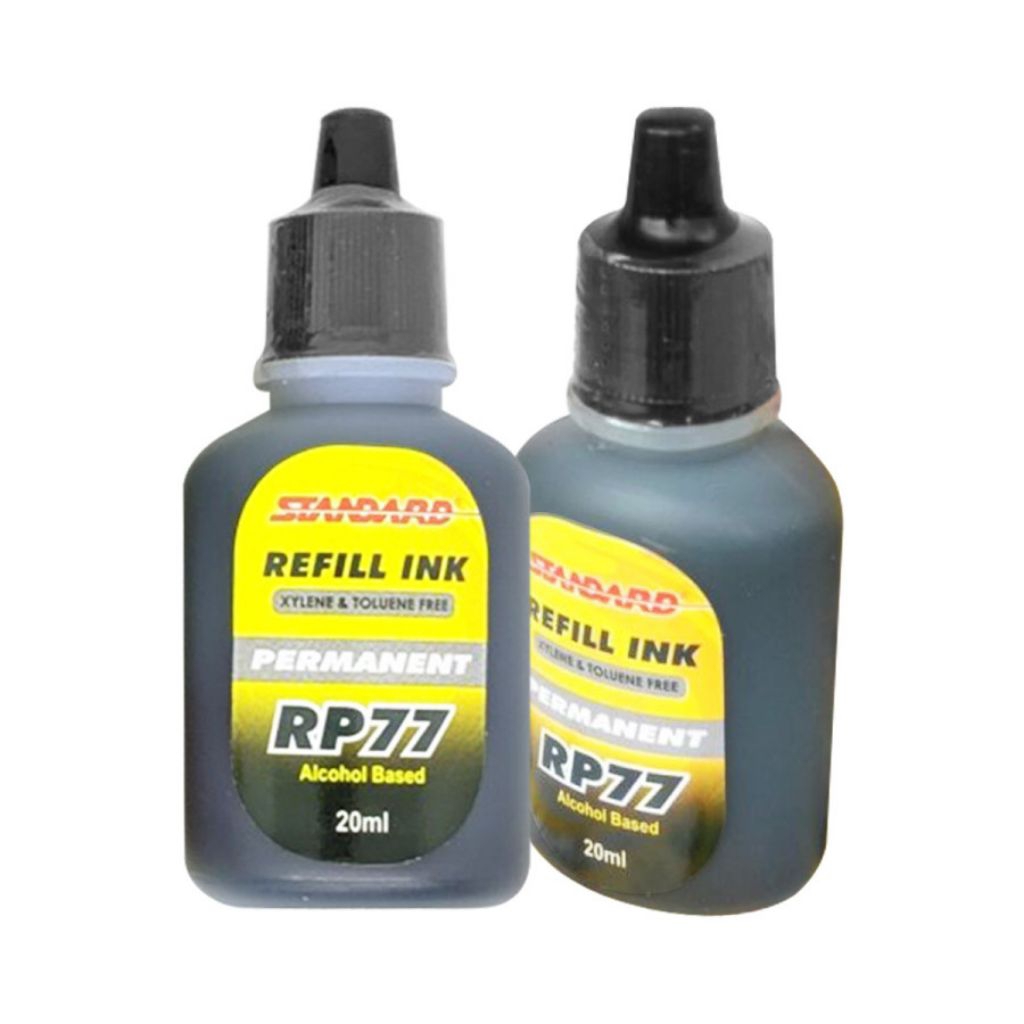 Tinta Spidol Permanent Standard P77 - HITAM