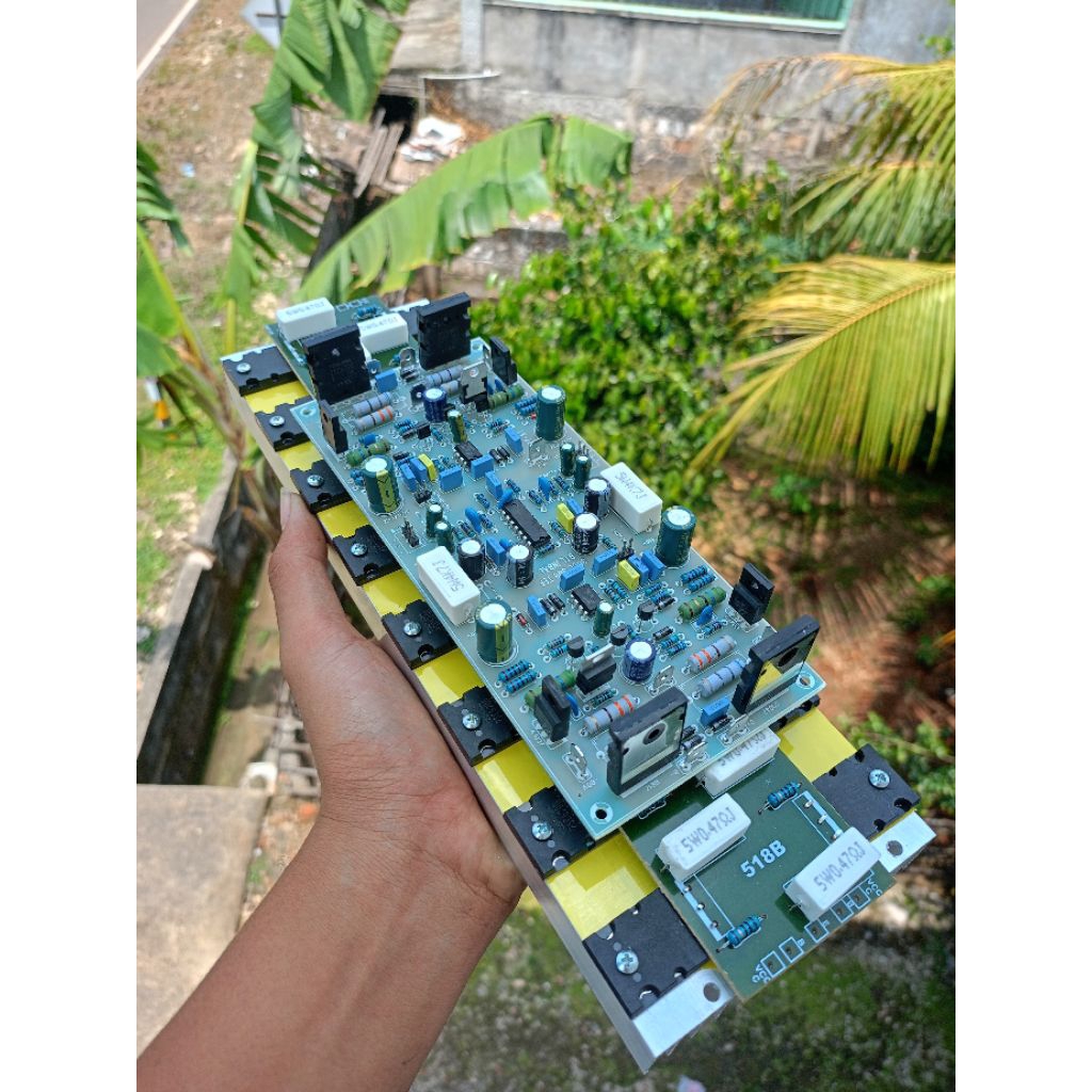 Kit Driver Socl 506 btl TEF Inbal Siap Pakai 8 Set Transistor Final Toshiba panjang 30cm