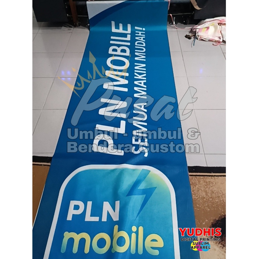 Umbul umbul print Custom