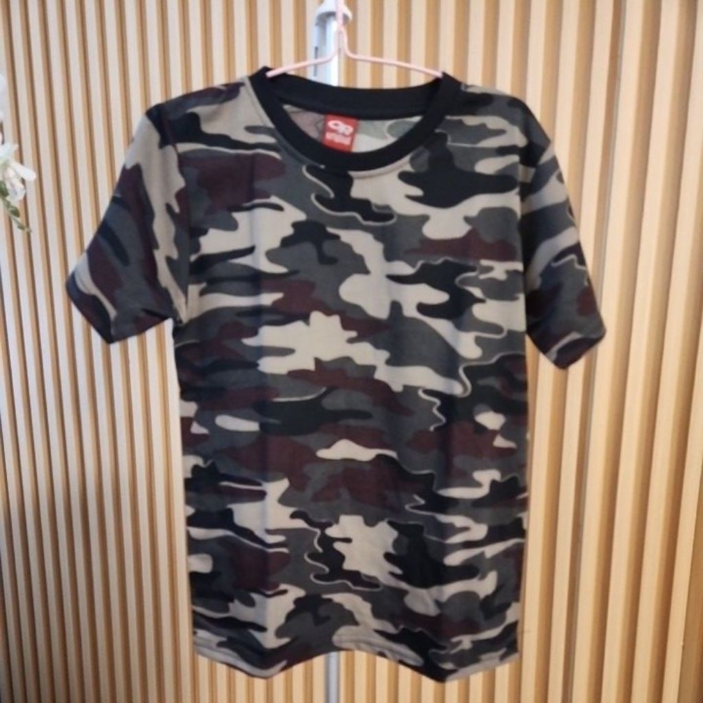kaos tentara anak preloved
