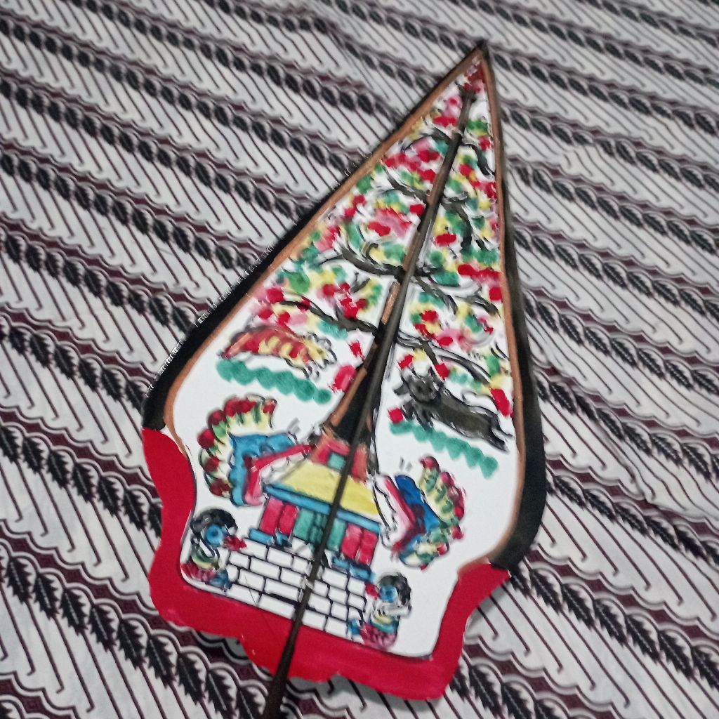 Wayang Kertas Gunung Kayon Gunungan Kwalitas Terbaik 45 Cm