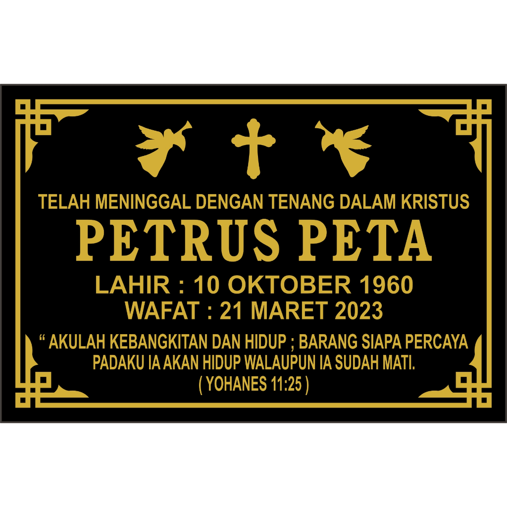 BATU NISAN GRANIT 20X30 NM