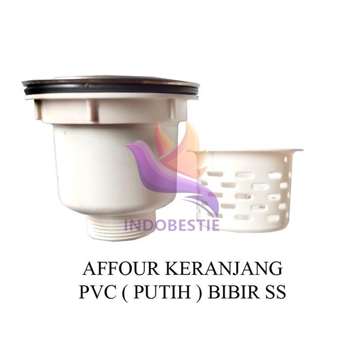 AFUR AVUR AFFOUR PVC SARINGAN WASTAFEL BAK CUCI PIRING KERANJANG IB8